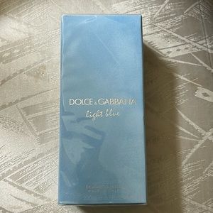 Dolce & Gabbana light blue.  New